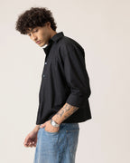 Bad vibes? Nah Babe Cropped Shirt
