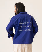 Stay Lowkey Cropped Shirt