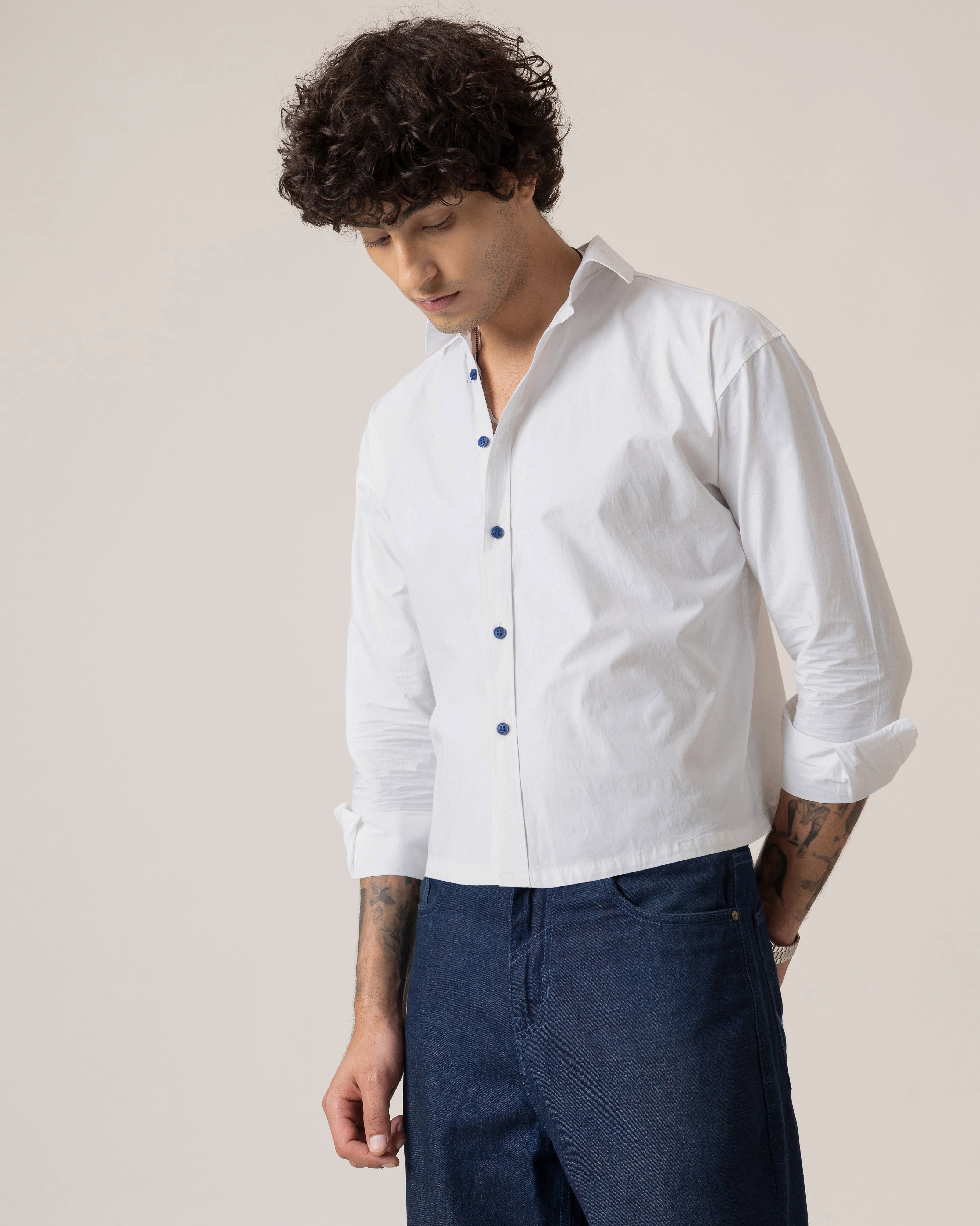 Too hot for your Nazar Cropped Shirt