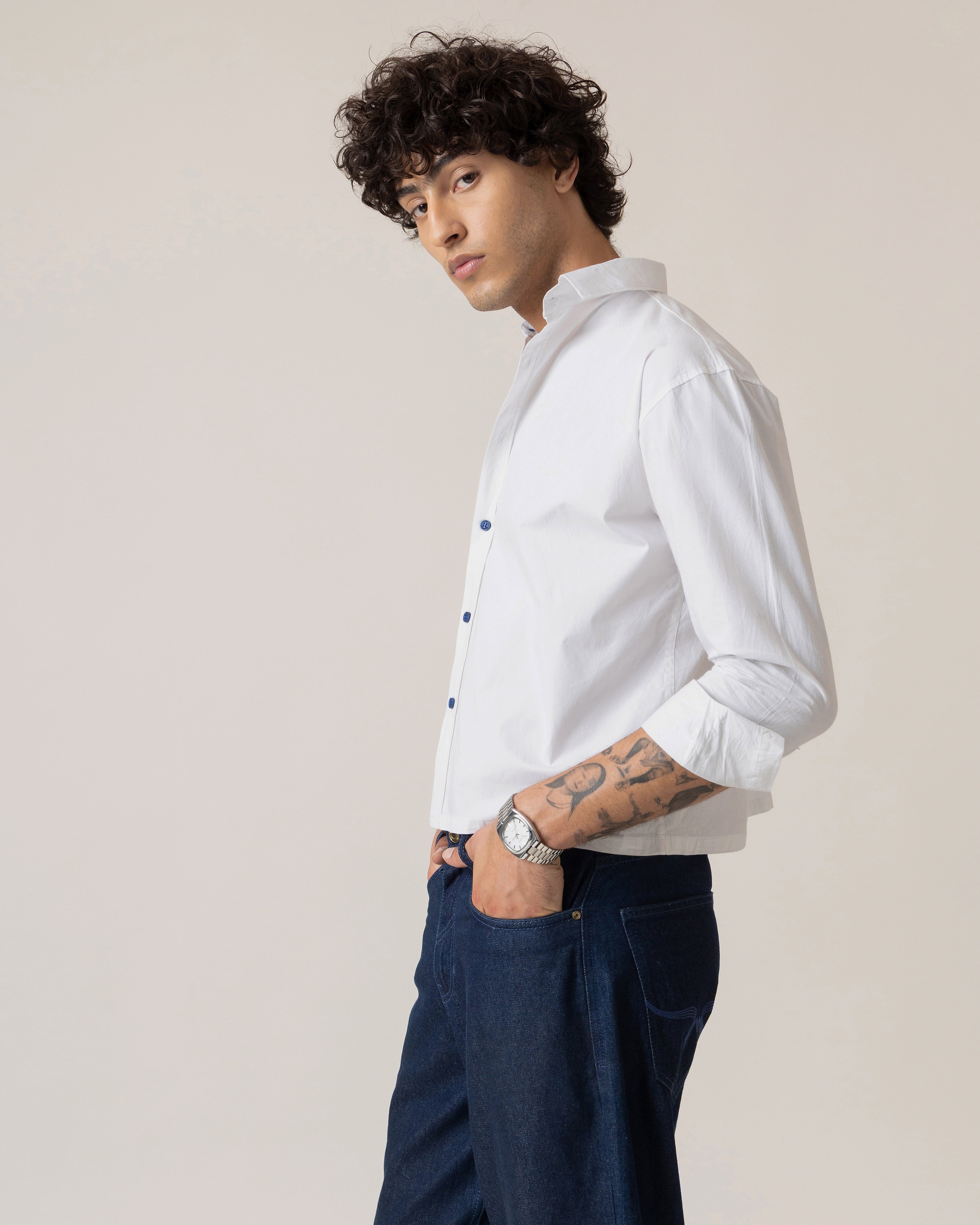 Too hot for your Nazar Cropped Shirt