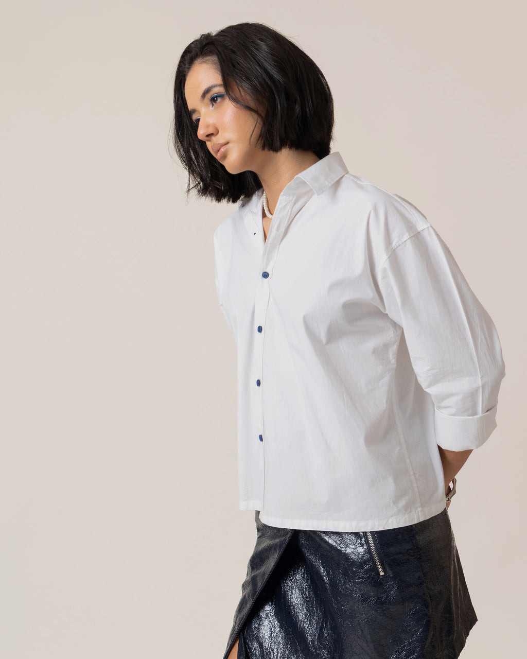 Too hot for your Nazar Cropped Shirt